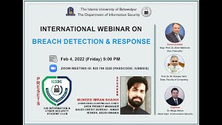 Breach Detection and Response Webinar by Muneeb Imran Shaikh