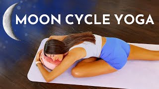 Moon Cycle Yoga - Cramp Relief for your Period- 25 Min Gentle Yoga for your Luteal Phase screenshot 5