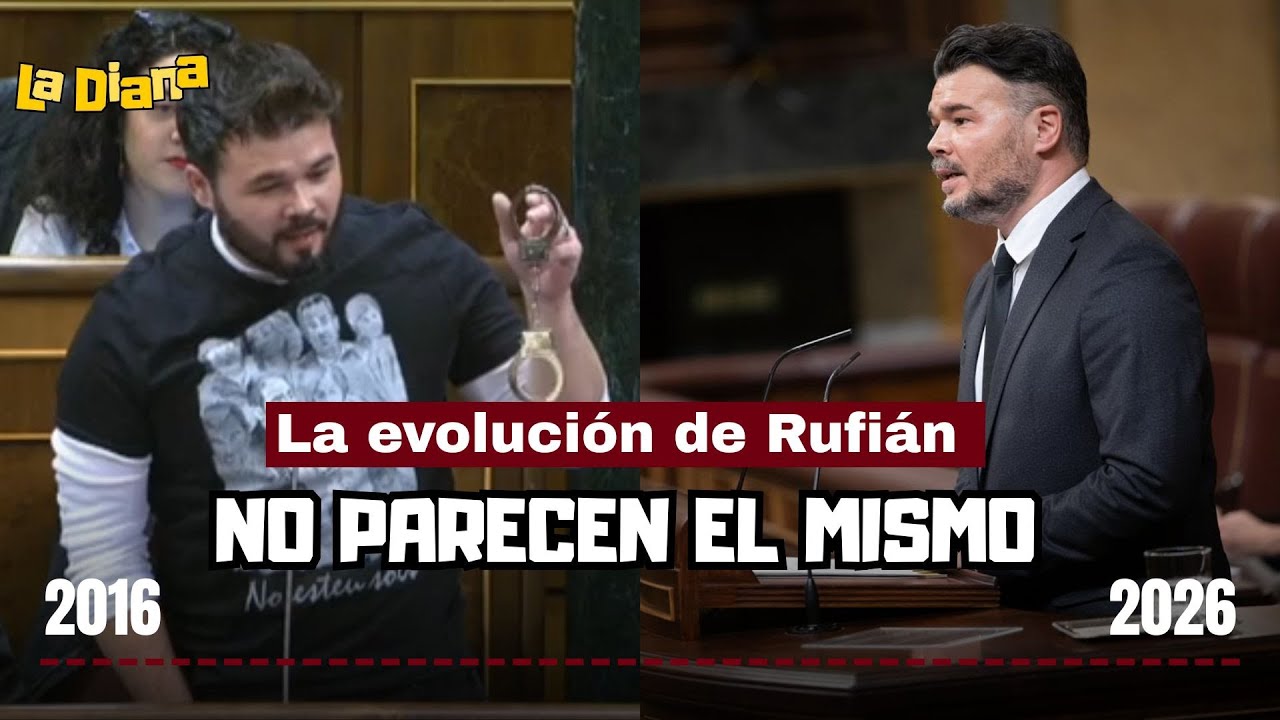 La Mutación de RUFIÁN: De mostrar Impresoras y Esposas en el Congreso a Bromear con ser del PSOE