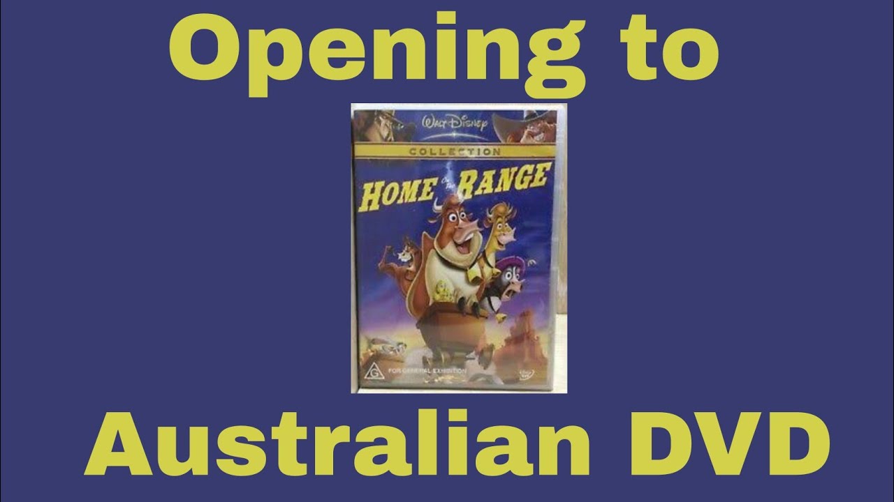 Opening to Home on the Range Australian DVD YouTube