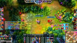 Good League Plays - Nidalee trap kill + Ashe dragon steal