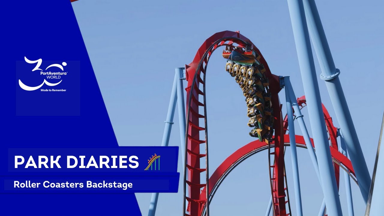 Así se revisan algunas de las montañas rusas más icónicas de PortAventura Park 🎢🔧 | Park Diaries
