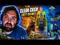 CLEANING DIRTY CASH in Laundering Simulator!