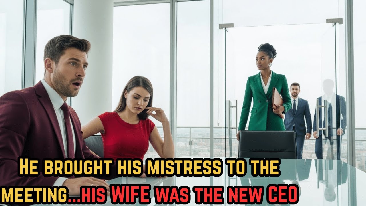 Husband Took His Mistress to a Business Meeting—But the New Billionaire CEO Walked In…