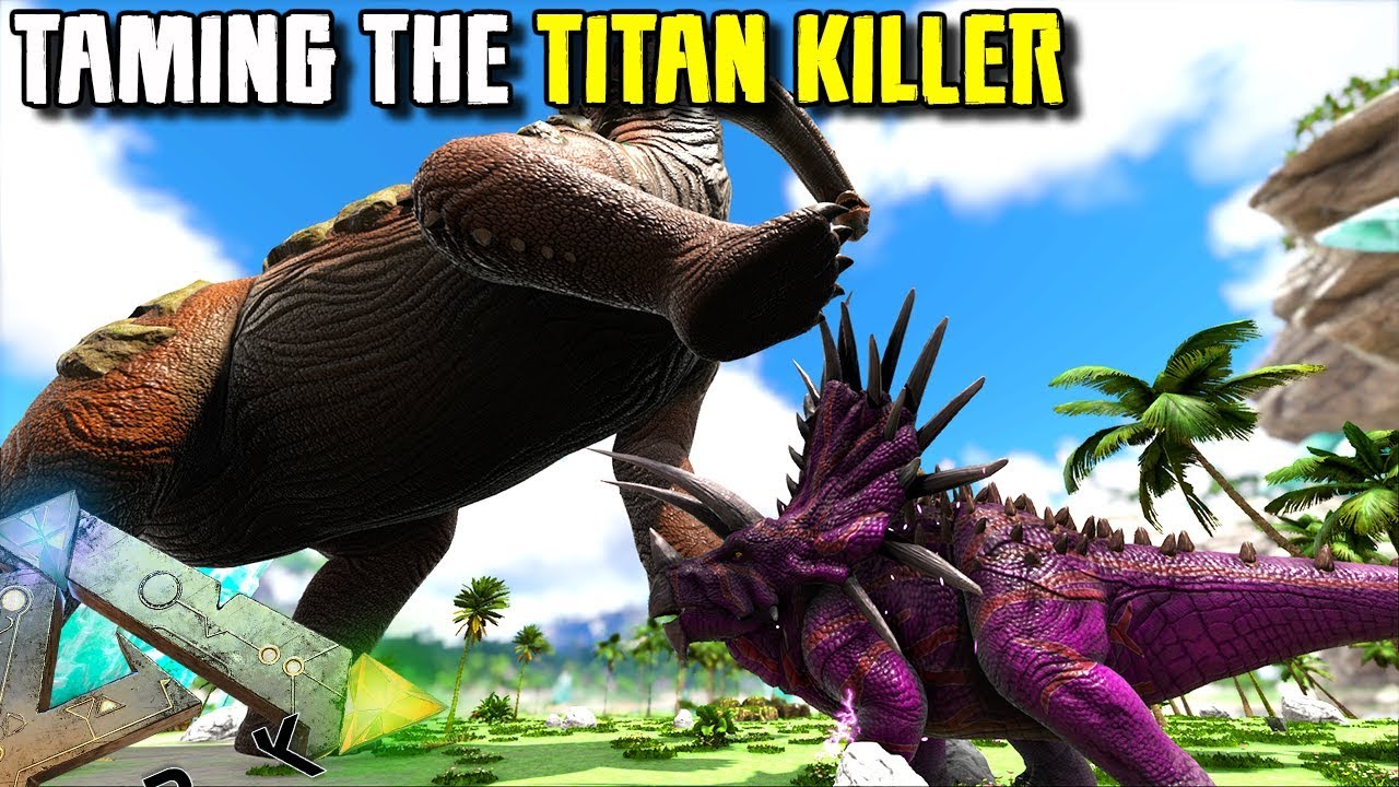 TAMING THE JUGGERNAUTTHE TITAN KILLER !! | JURASSIC ARK | ARK