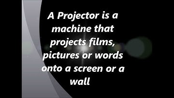 Output Divice: PrOjEcToR