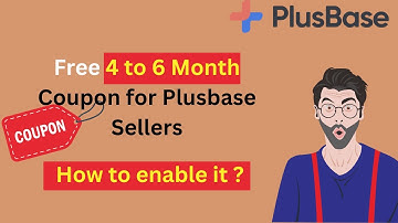 How to Enable " FREE " Coupon Code in Plusbase 4 to 6 month , @robinetalk  #dropshipping