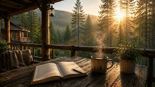 Forest Cabin Morning • 2 HOUR Peaceful Nature Lofi Mix for Deep Reading & Concentration 🌲☕
