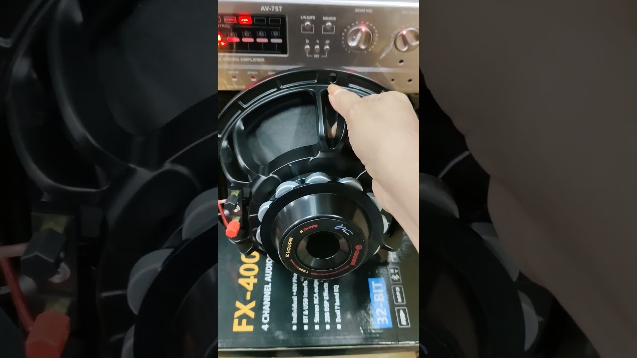 ND-1013 Crown Neodymium speaker 10" 1300 watts 