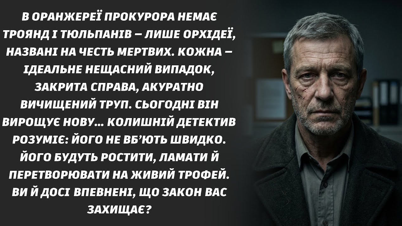 Прокурор-маніяк. Орхідеї, вирощені на кістках.