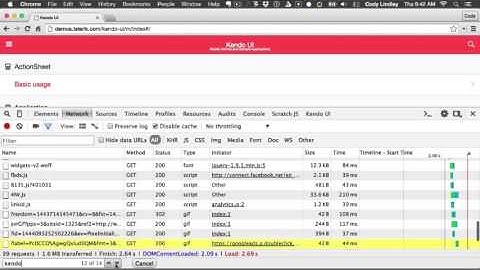Searching file names & URL values using Chrome DevTools
