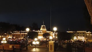 Disneylands Evening Train Ride From Tomorrowland To Mainstreet January 13Th 2012
