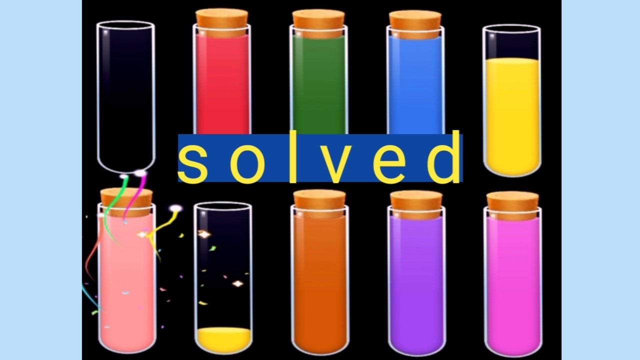 Water Sort color game contributes to enhancing cognitive abilities and refining thinking.