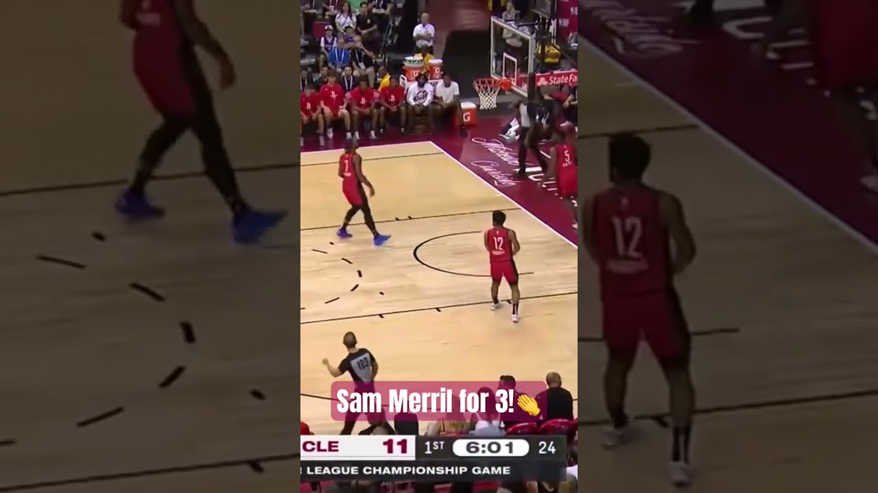 Sam Merril for 3 👏 