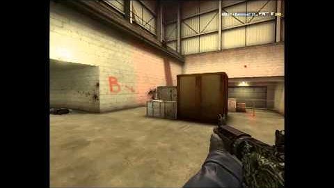 Holding B on de_nuke