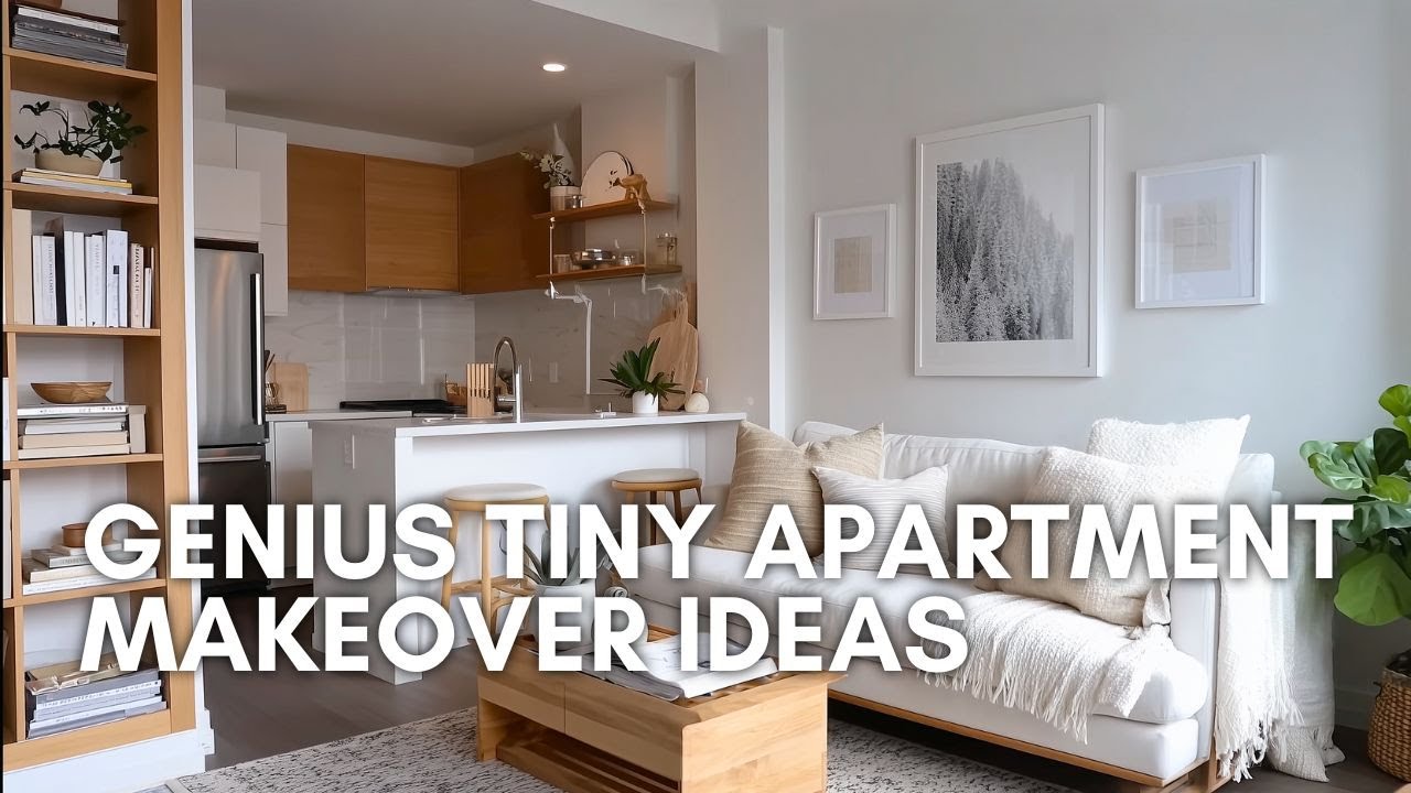 Genius Tiny Apartment Makeover Using Space-Saving Hacks That Instantly ...