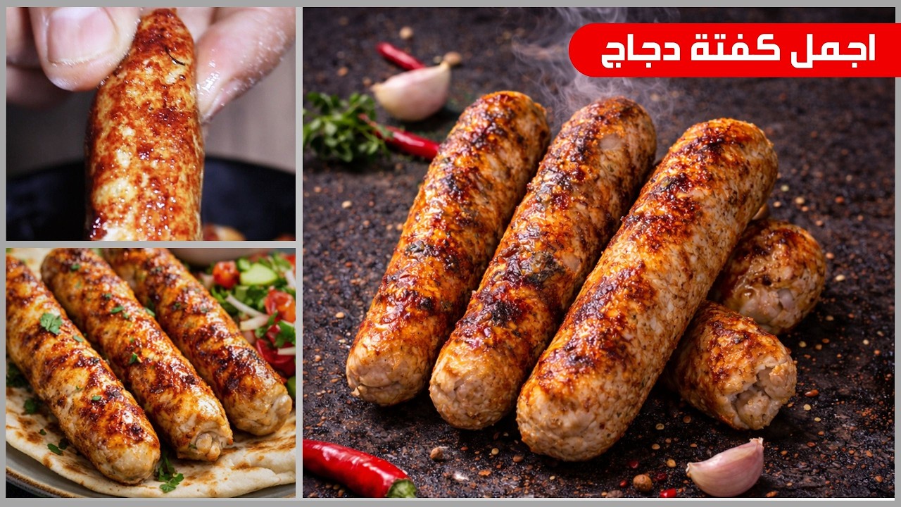 اجمل كفتة دجاج بخبرة 20 سنه ❗وداعاً كفتة اللحمة بعد الان 👌