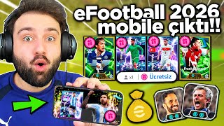 eFootball 2026 mobile ÇIKTI 😲🔥 BEDAVA OYUNCULAR🎁🎁 İlk bakış, Gelenler