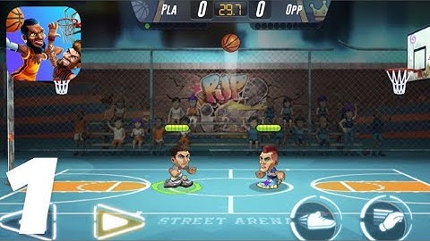 Basketball Arena Gameplay Part 1 | Intro and Walkthrough Gameplay (iOS)