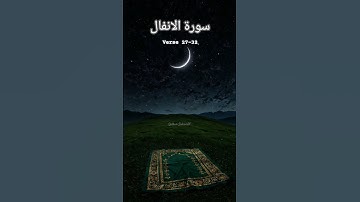 سوره انفال | آیه 27-32 | ترجمه قرآن اردو #قرآن #ترجمه قرآن #کوتاه #ویروسی