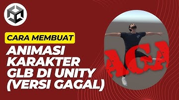 Unity Game Development - Cara Membuat Animasi Karakter GLB di Unity (Versi Gagal)
