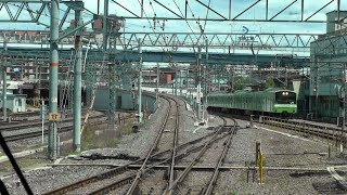 【2011.5】JR阪和線天王寺駅構内連絡線区間前面展望