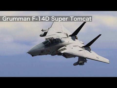 GTA5 MOD Grumman F-14D Super Tomcatでトップガン