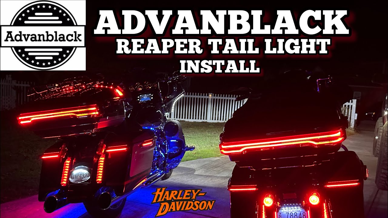 harley davidson tour pak led lights installation