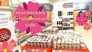 【marimekko】Siirtolapuutarhaのセールを見に行ってきました。