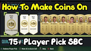 How To Craft The 75+ Player Pick SBC For Profit