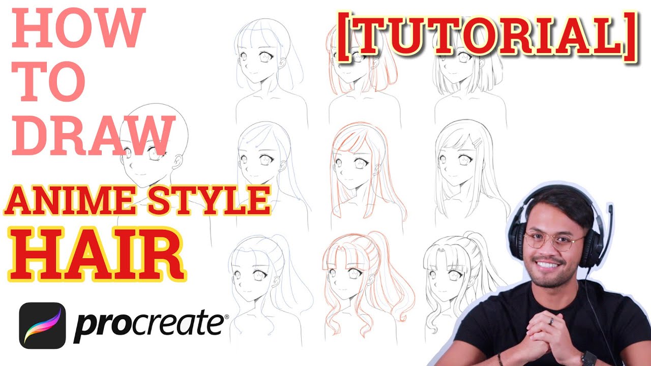 How to draw anime hair? by Haruta_ - Make better art