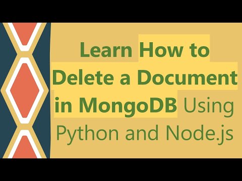 Learn How to Delete a Document in MongoDB Using Python and Node.js