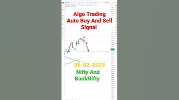 Algo Trading Banknifty and Nifty auto Buy & Sell Signal #banknifty #nifty #shorts #algotrade #live