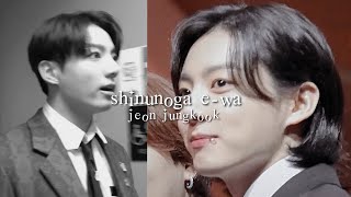 jungkook - shinunoga e-wa