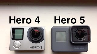 GoPro Hero 5 Black vs. Hero 4 Black - 4K Sharpness Comparison