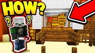 SECRET HAY BALE HIDING SPOT! (Minecraft Murder Mystery Camo Trolling)