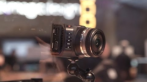 Blackmagic Micro Cinema Camera – Tiny 12-bit RAW Camera with Global Shutter - NAB 2015