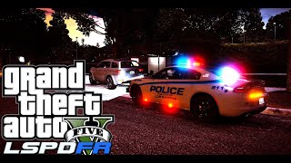 Playing GTA 5 as A POLICE OFFICER | Los Santos | EP - 1 | GTA 5 LSPDFR Mod