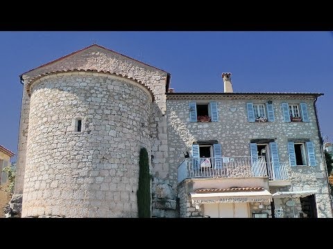 Gourdon, French Riviera, France [HD] (videoturysta)