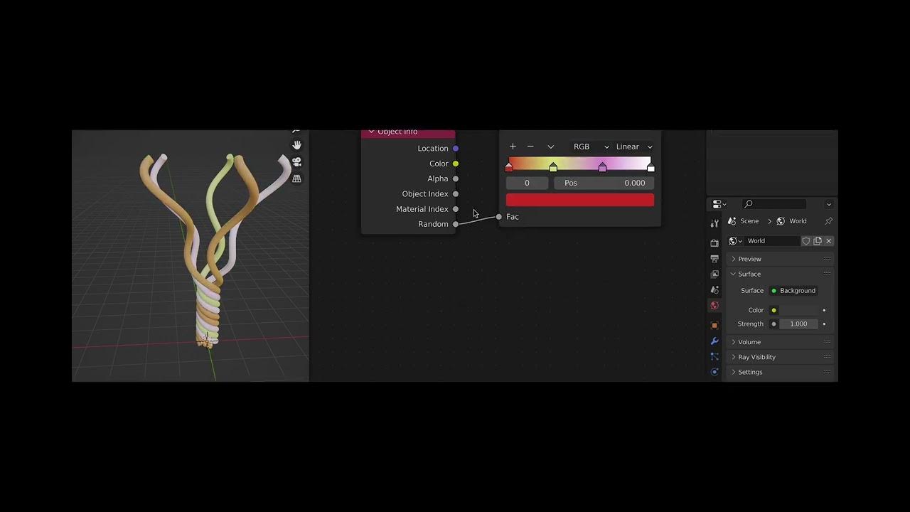 Making a marshmallow twist in Blender YouTube