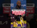 LeBron amazed at sharing court with Bronny 💛