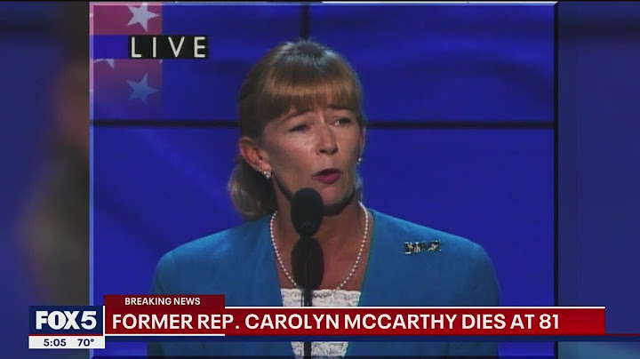 Remembering former Rep. Carolyn McCarthy, gun advocate following husband's death in LIRR massacre