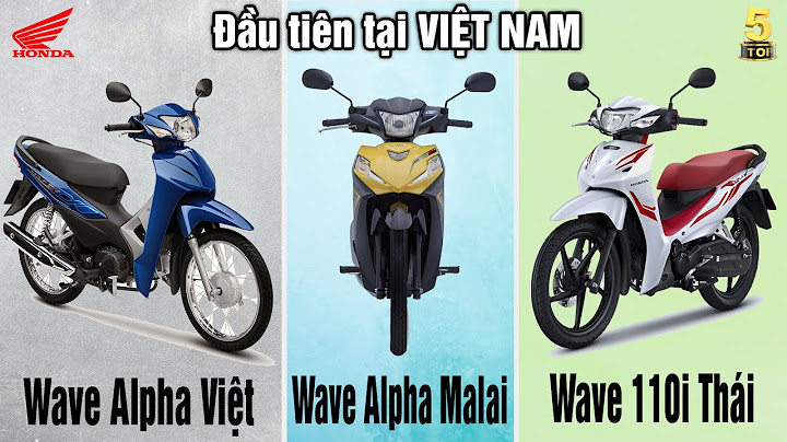 So sánh giá xe máy ở viêt nam và maylaisia
