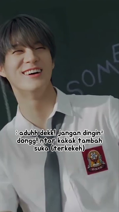 reaksi nct dream sbg kakel mu ketika melihat mu yg dingin dan cuek