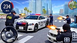 🚓Police Car Chase Simulator 3D - Real City Cop Pursuit Gameplay (Android) screenshot 4