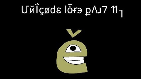 Unicode Lore part 117