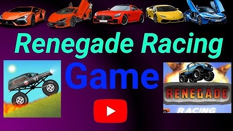 Renegade Racing || Game Walkthrough Full 🎮