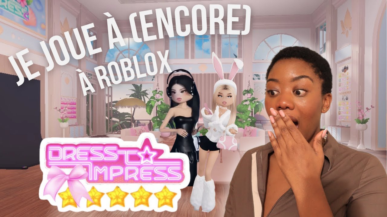 Je teste le jeu DRESS TO IMPRESS sur Roblox