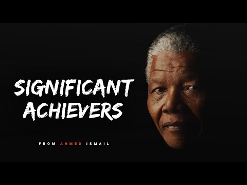 PSYCHOLOGY OF SIGNIFICANT ACHIEVERS  - Motivational Video
