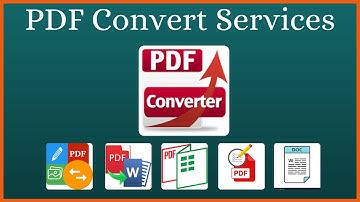 PDF Convert Gig video symbol for Fiverr//BD Outsourcing//BD Outsourcing